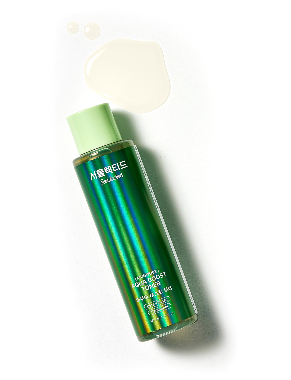 Aqua Boost Toner with texture swatch